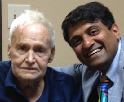 Kinneth L. Boyett with Dr. Hosalkar